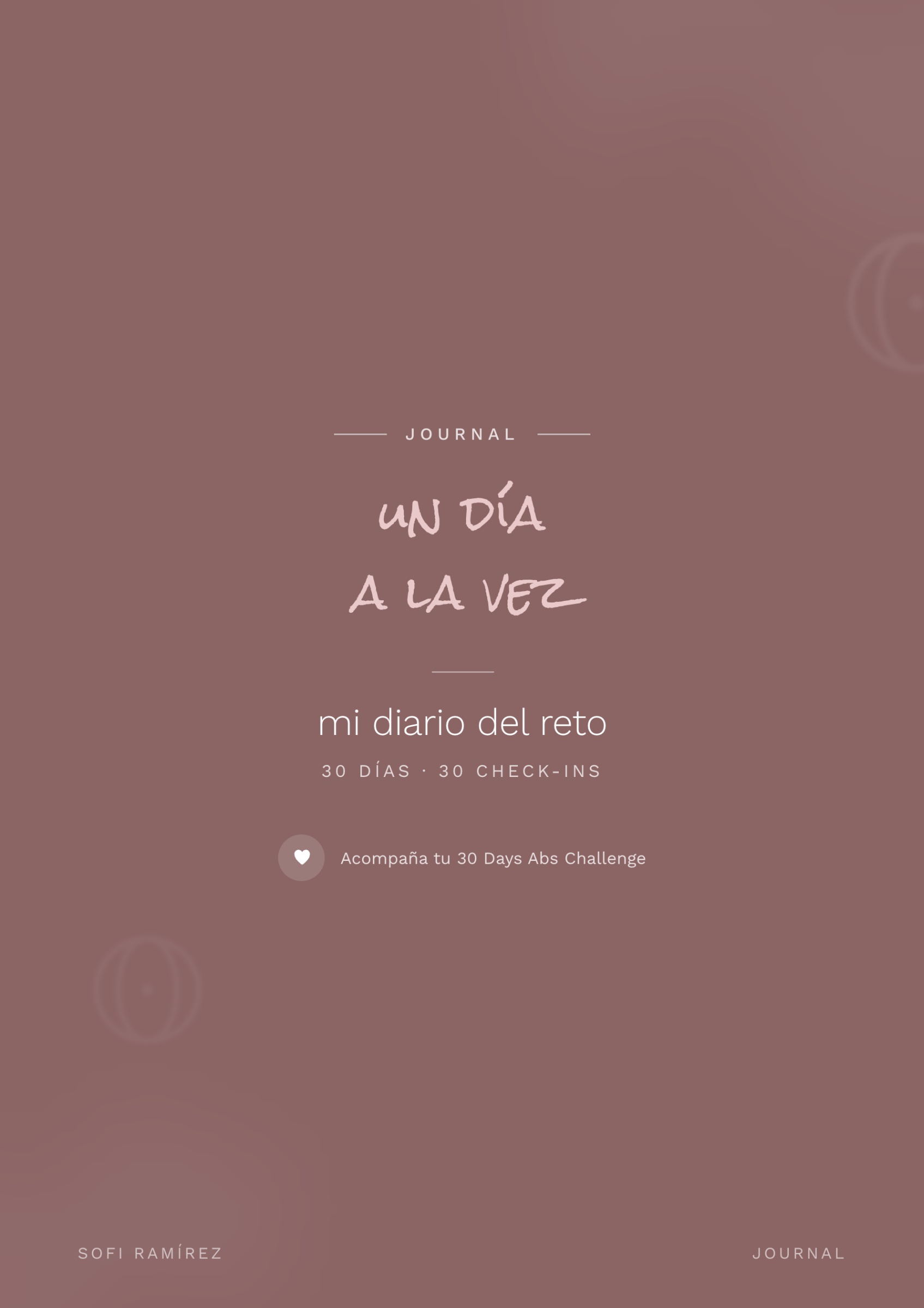 Journal Un día a la vez